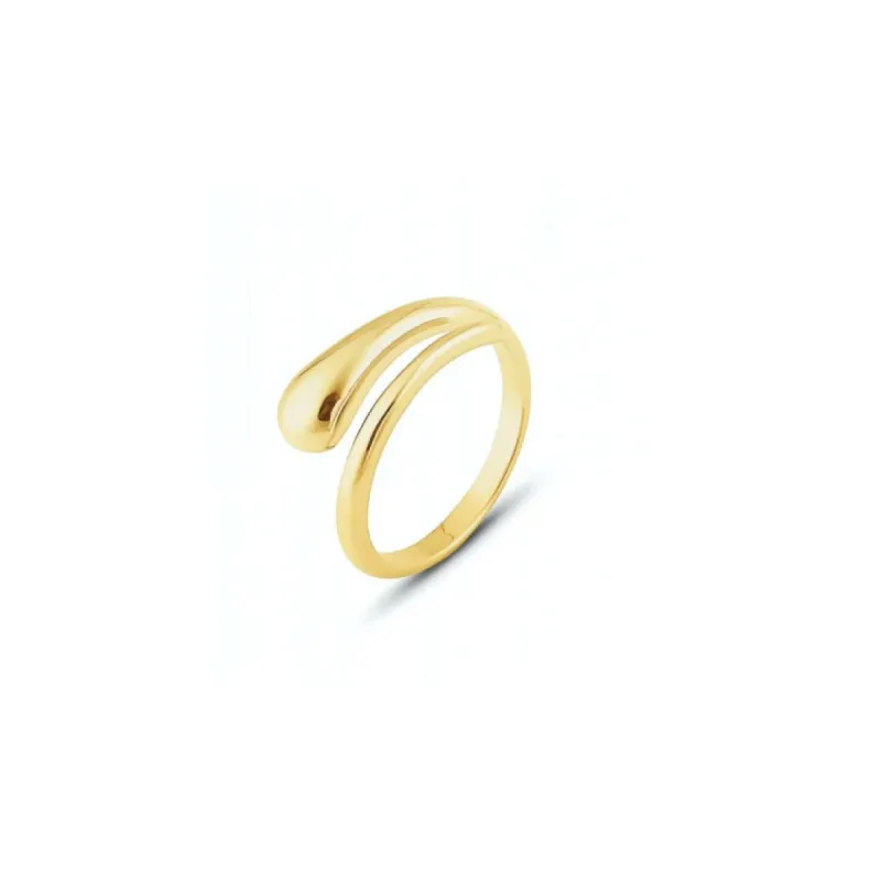 Signature Sterling Silver Stacking Snake Ring sold by Spero London