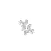 Flower Stud Sterling Silver Earrings sold by Spero London