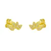 Flower Stud Sterling Silver Earrings sold by Spero London