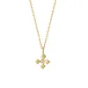 Four Cube Blocks Natural Textured Sterling Silver Authentic Pendant Necklace sold by Spero London