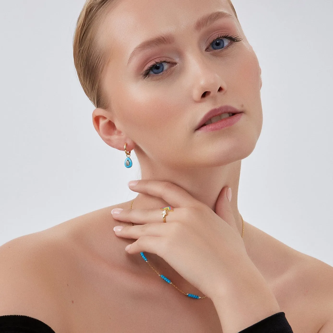 Enamel Arrow Ring In Sterling Silver sold by Spero London product image thumbnail 5