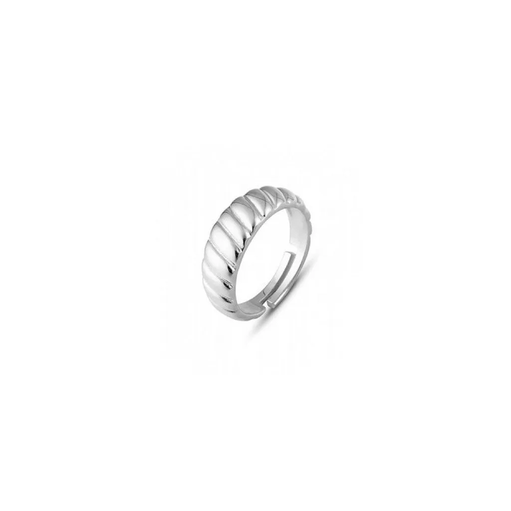 Croissant Ring In Sterling Silver Gold Vermeil sold by Spero London product image thumbnail 4