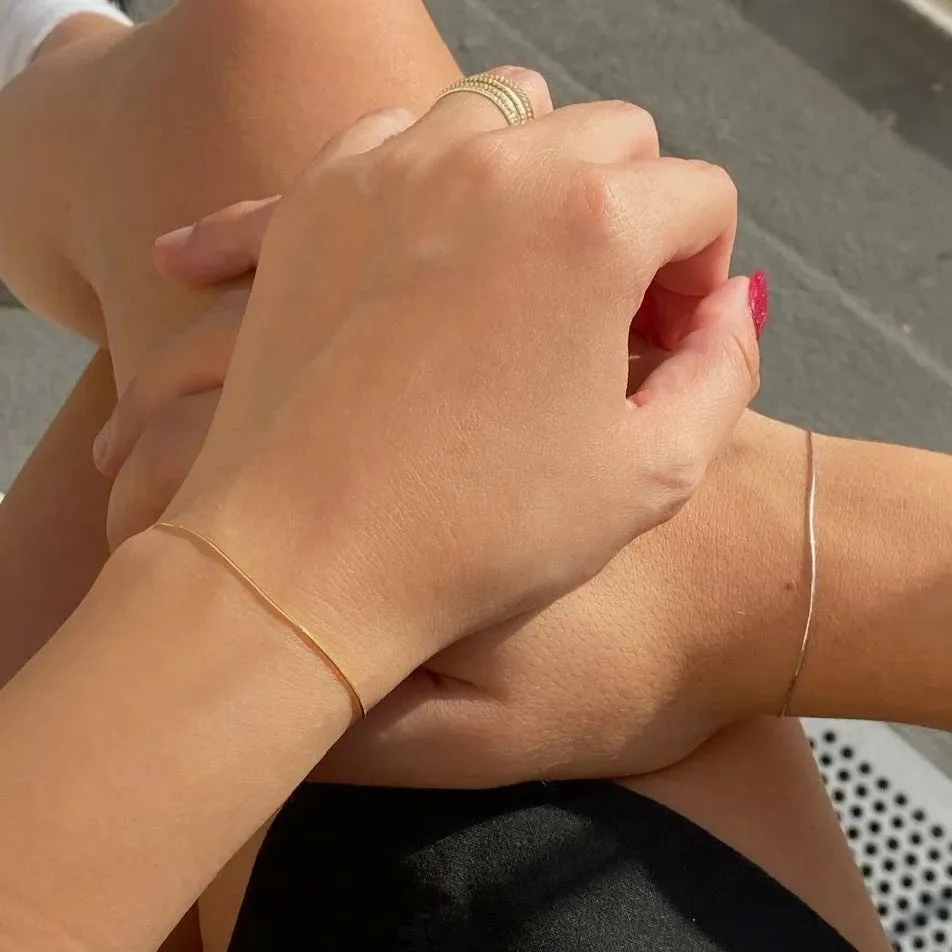 Italian Fine Chain Sterling Silver Bracelet sold by Spero London product image thumbnail 5