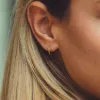 Fine 14ct Solid Gold Hoop Earrings sold by Spero London
