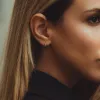 Fine 14ct Solid Gold Hoop Earrings sold by Spero London