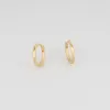Fine 14ct Solid Gold Hoop Earrings sold by Spero London