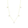 Gold Plated White Butterfly Sterling Silver Necklace sold by Spero London