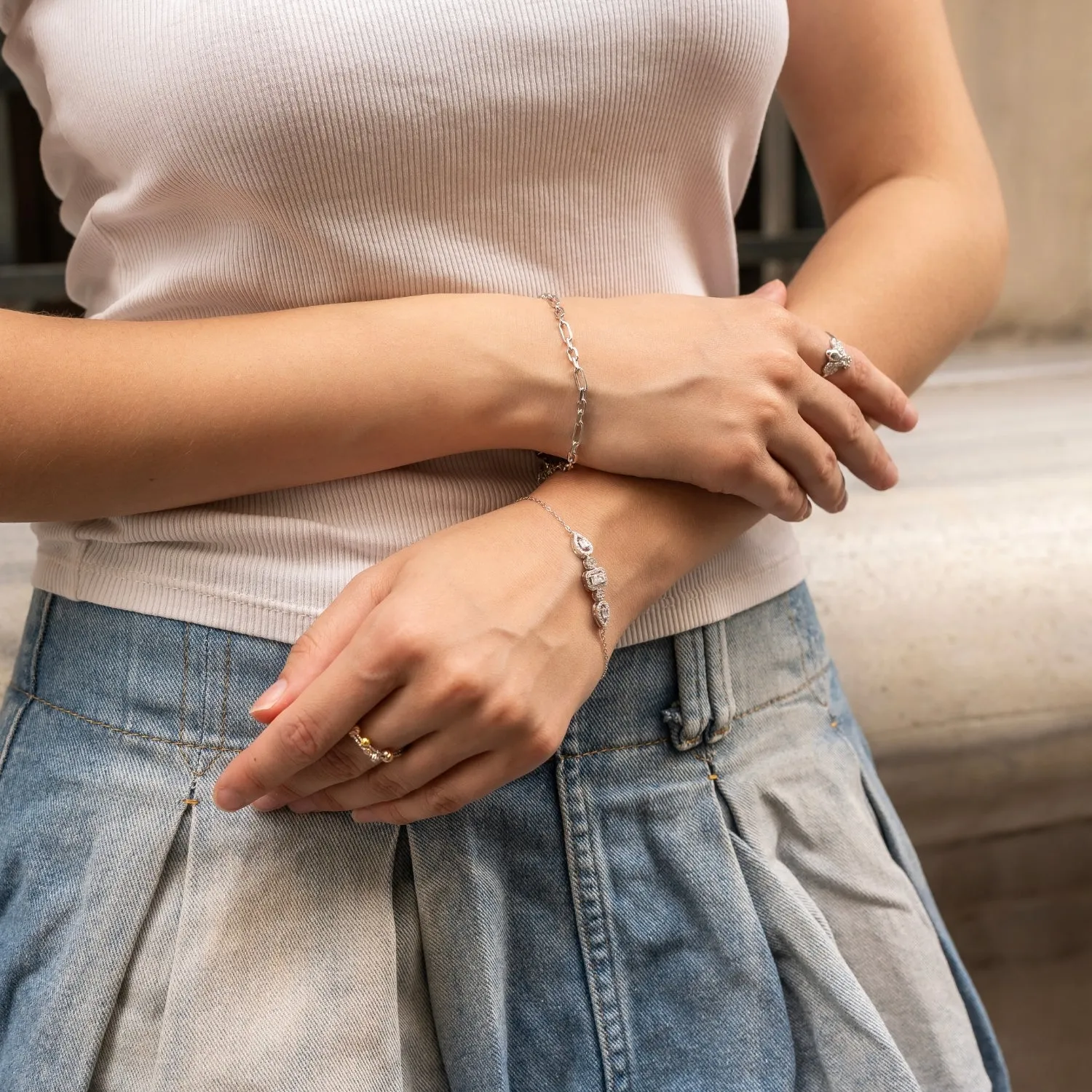 Sterling Silver Dorissa Beaded Ring sold by Spero London product image thumbnail 3