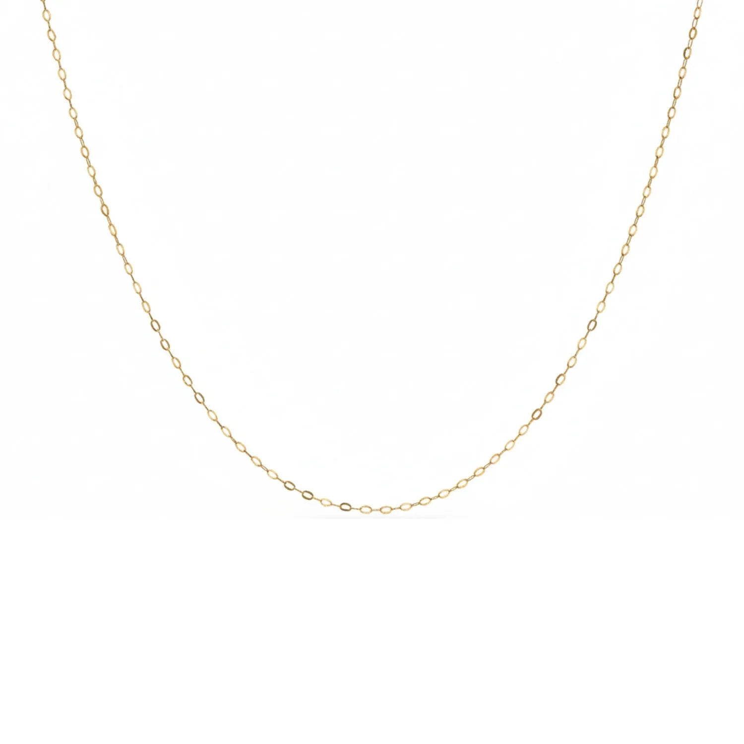 9ct Gold Trace Chain Necklace sold by Spero London