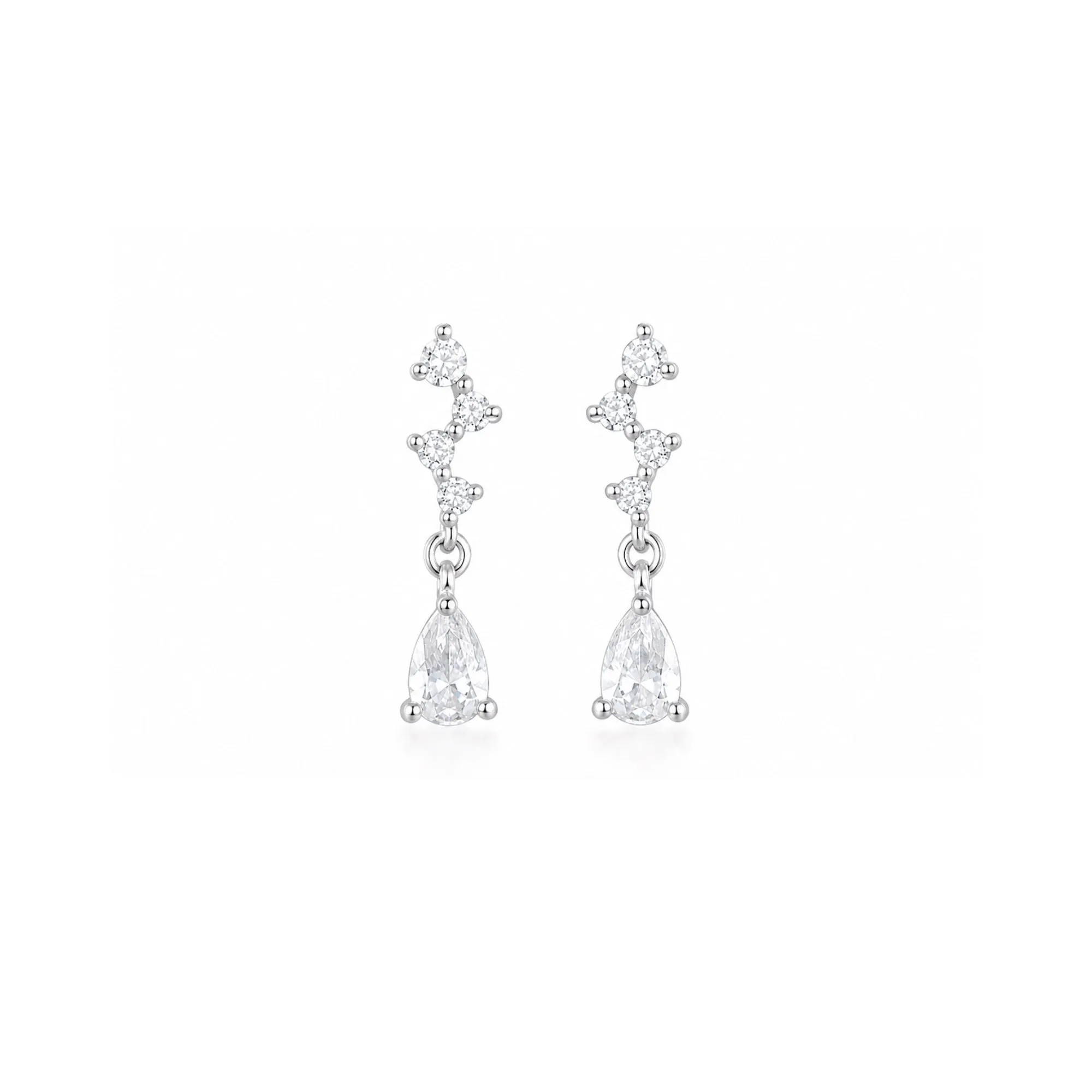 Sterling Silver Dripping Earring sold by Spero London product image thumbnail 4