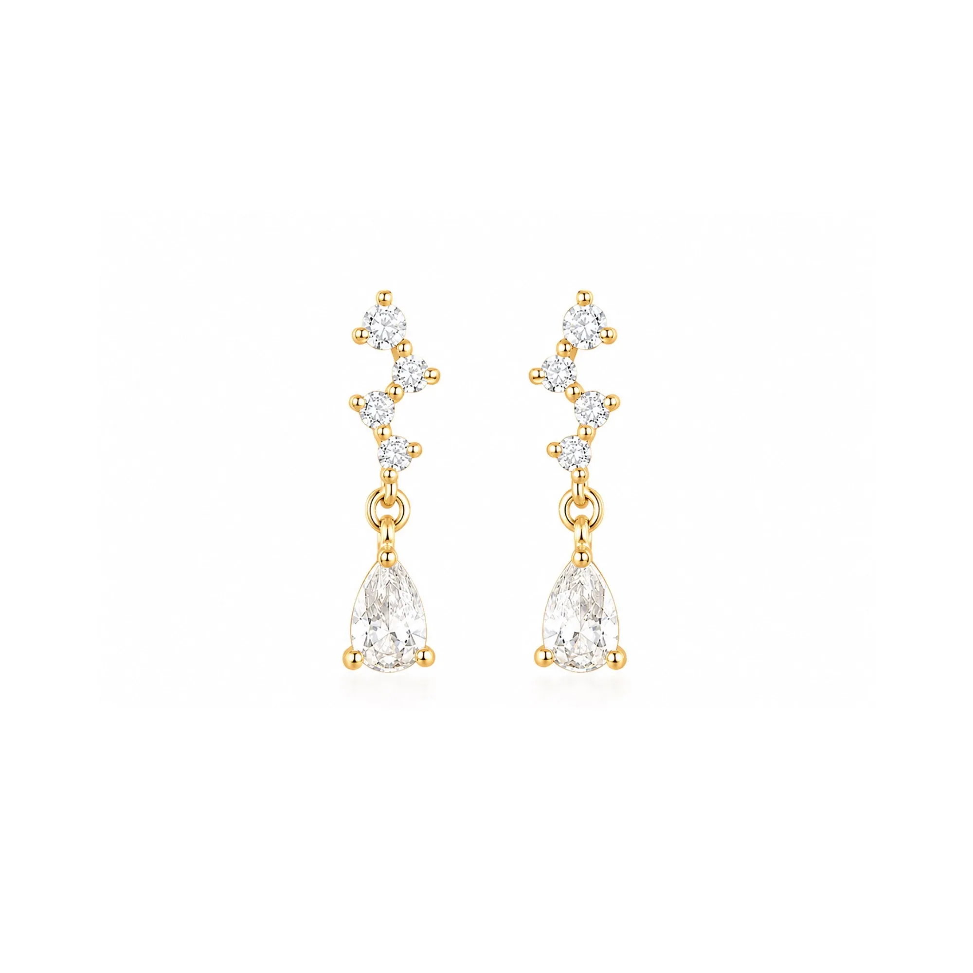 Sterling Silver Dripping Earring sold by Spero London