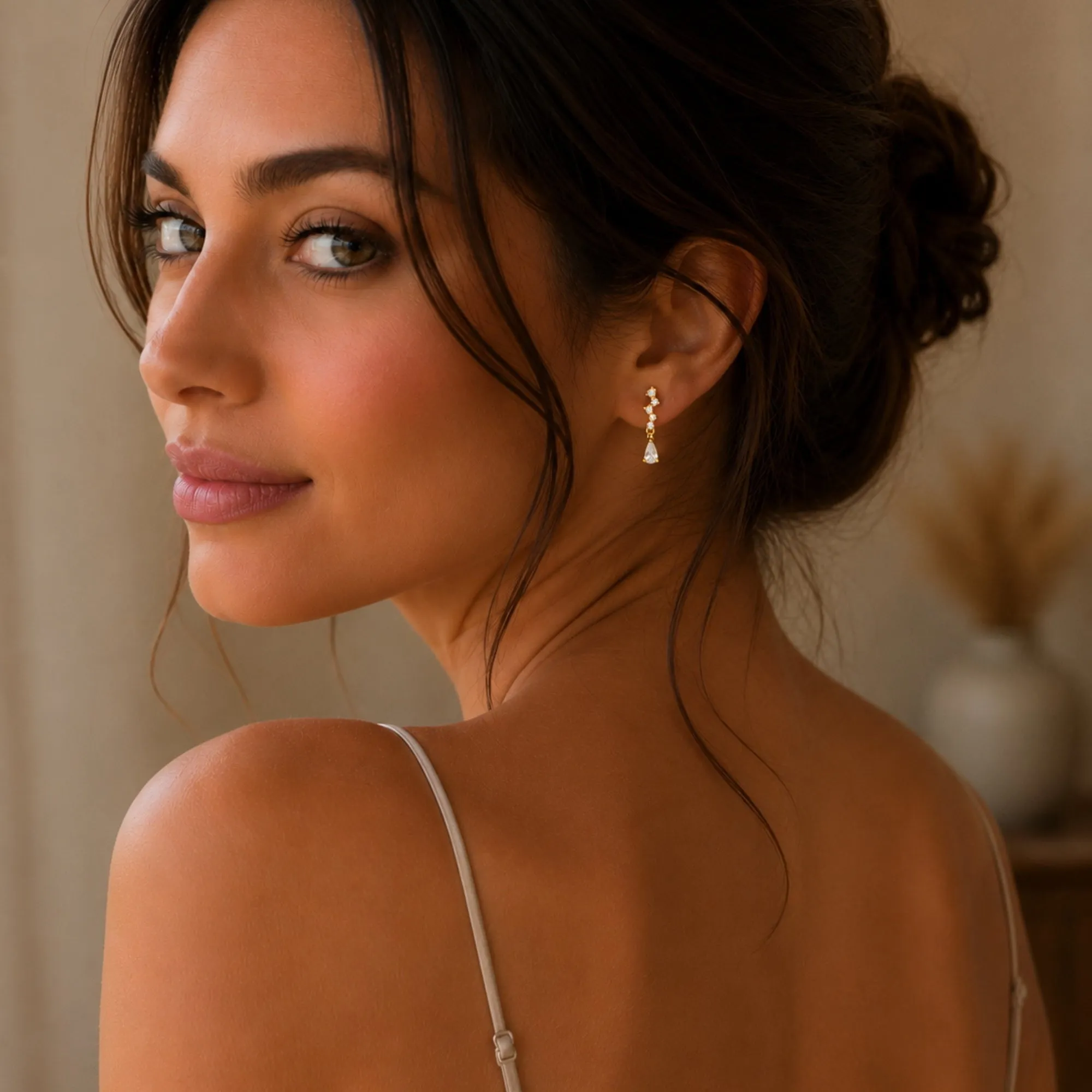 Sterling Silver Dripping Earring sold by Spero London product image thumbnail 3