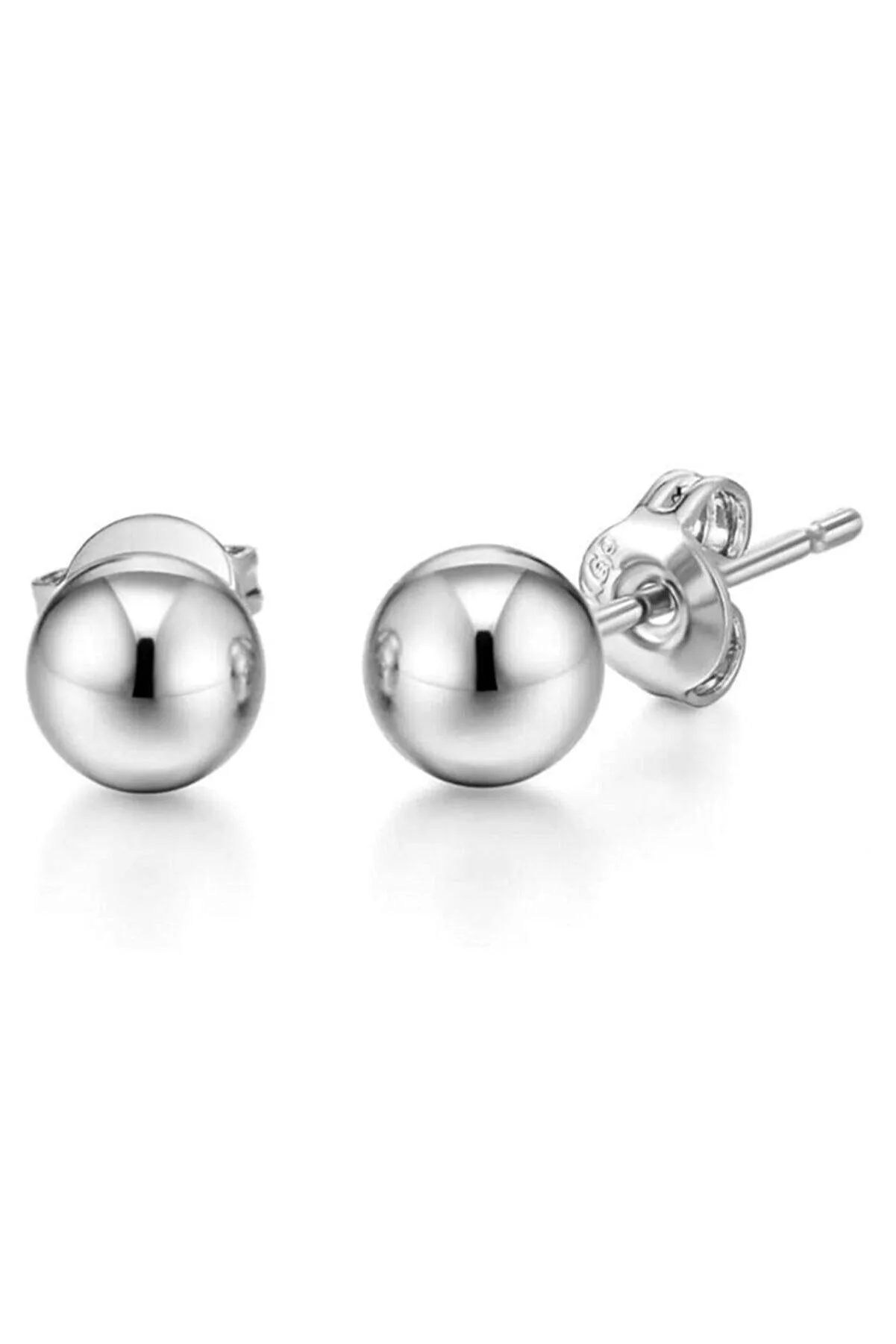Sterling Silver Ball Stud Earring Set sold by Spero London product image thumbnail 5