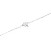 Sterling Silver Clover Bracelet - White sold by Spero London
