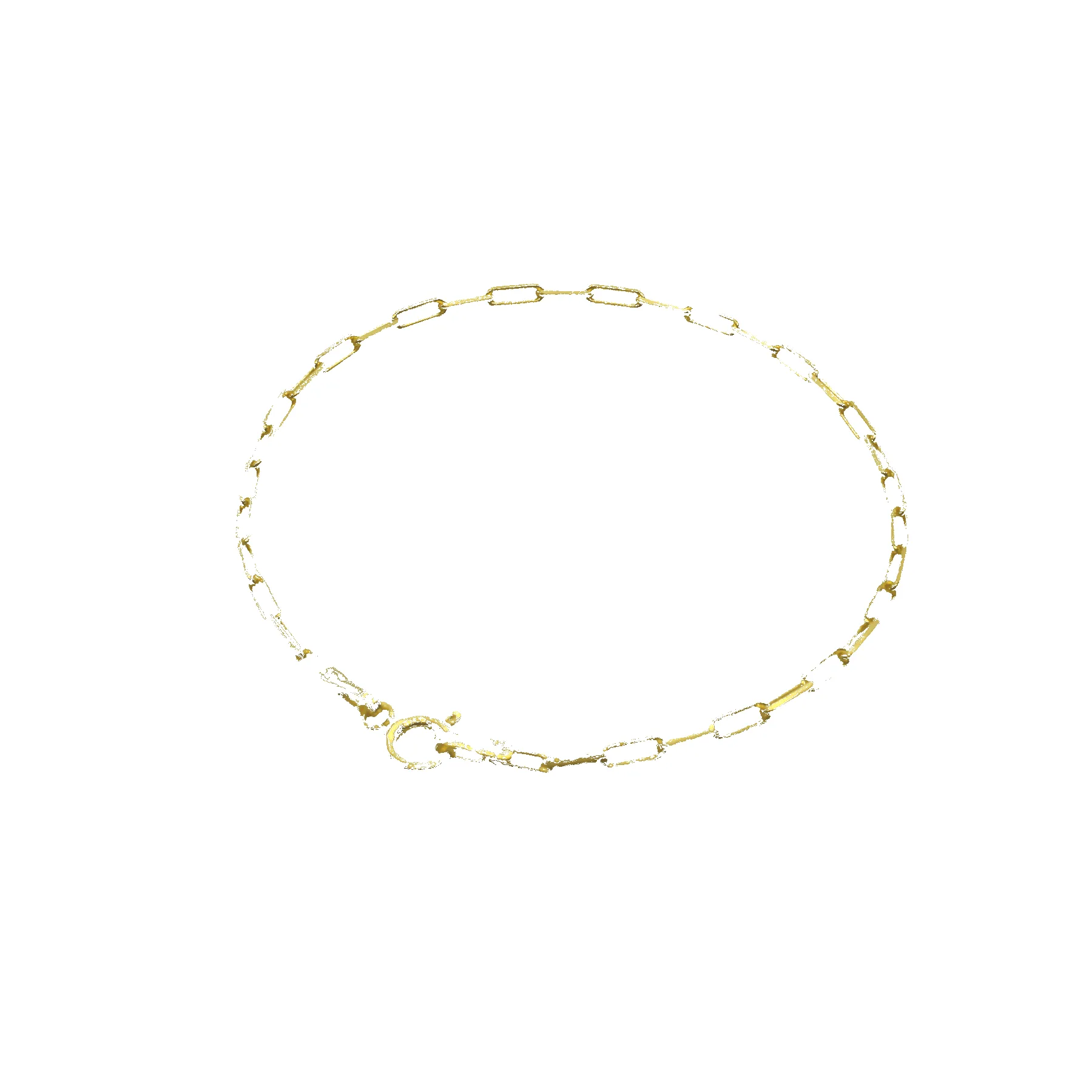 Rectangular Sterling Silver Chain Bracelet sold by Spero London product image thumbnail 5