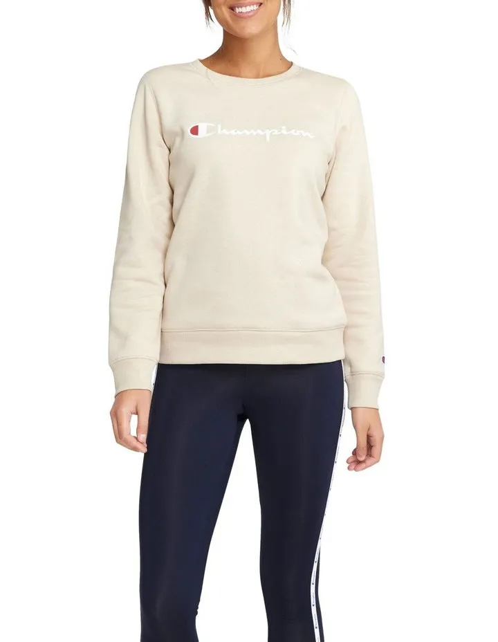 Champion Script Crew - Still Beige sold by Sportsmans Warehouse