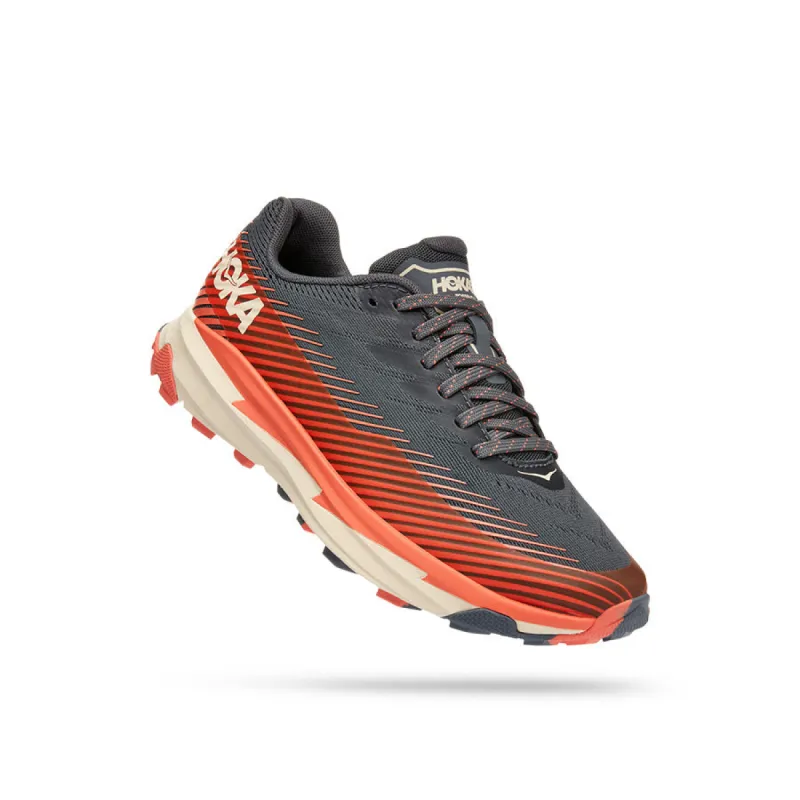 Hoka Torrent 2 Womens Trail Shoe - Castlerock/Camellia sold by Sportsmans Warehouse