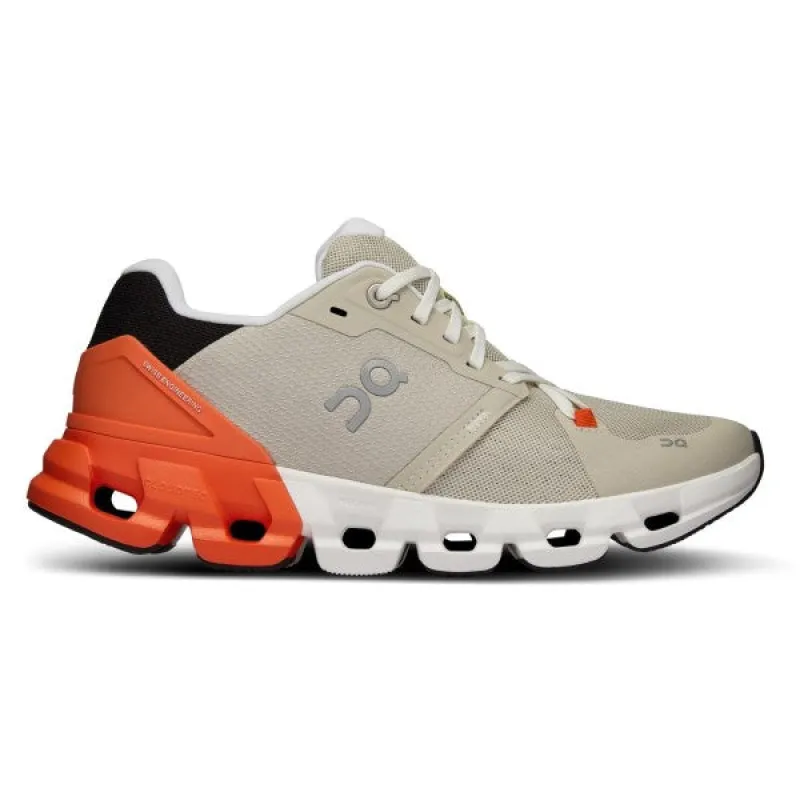 On Cloudflyer 4 B Womens Running Shoe Sand/Flame sold by Sportsmans Warehouse