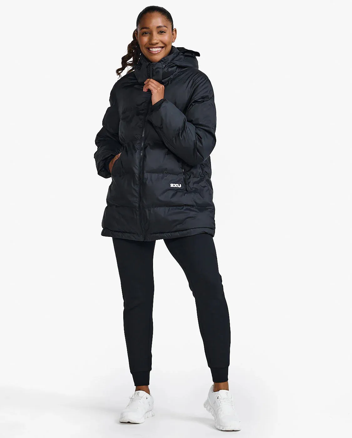 2XU Womens Commute Insulation Longline Jacket sold by Sportsmans Warehouse product image thumbnail 3