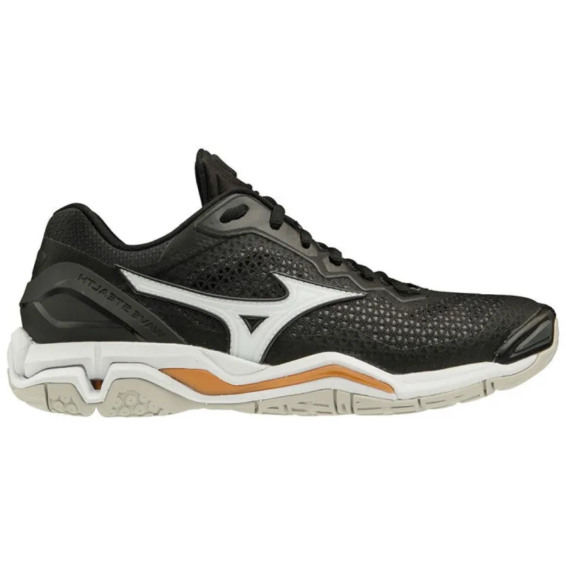 Mizuno Wave Stealth V B Senior Netball Shoe - Black sold by Sportsmans Warehouse