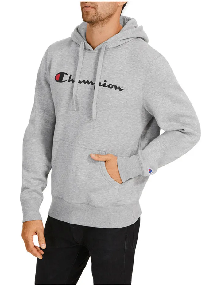 Champion Script Hoodie - Granite Heather sold by Sportsmans Warehouse