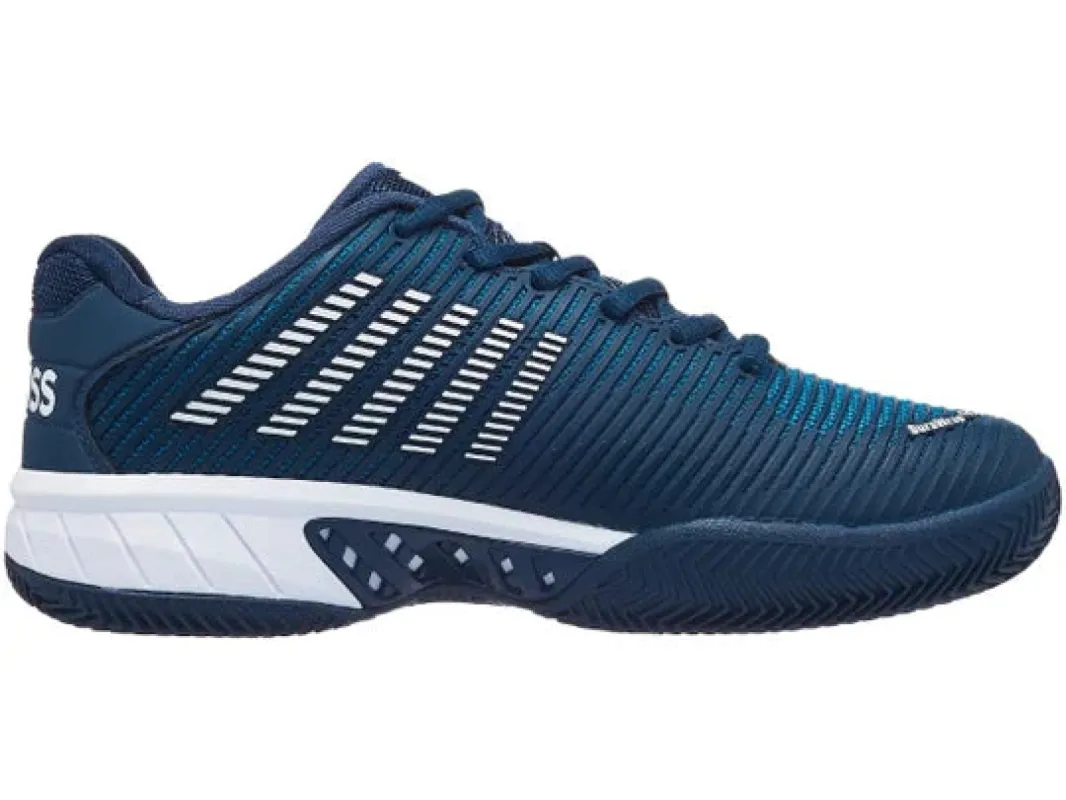 K-Swiss Hypercourt Express 2 Mens Tennis Shoe - Pond/White sold by Sportsmans Warehouse