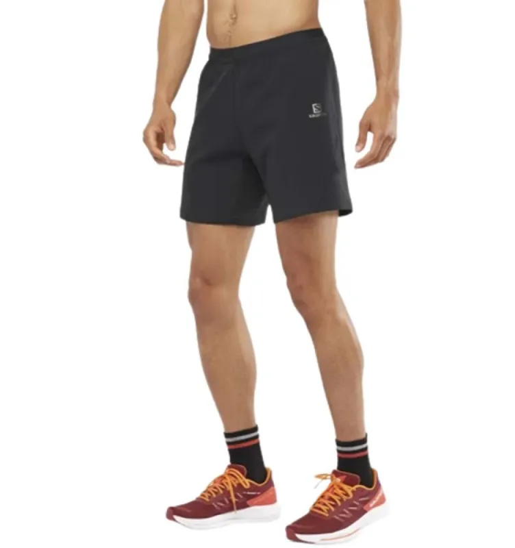 Salomon Mens Cross 7 Inch Shorts - Black sold by Sportsmans Warehouse
