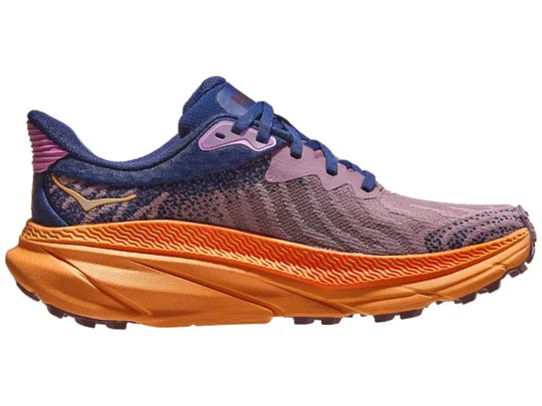 Hoka Womens Challenger ATR 7 Trail Shoe - Wistful Mauve/Cyclamen sold by Sportsmans Warehouse