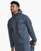 2XU Commute Full Zip Hoodie Turbulence/Harbor Mist sold by Sportsmans Warehouse