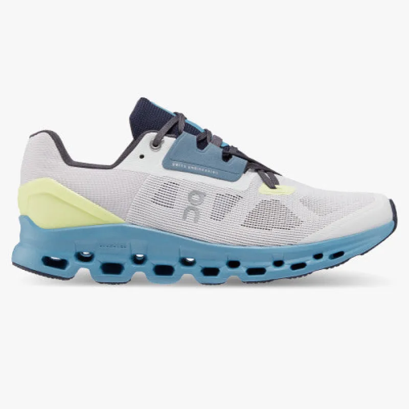 ON Mens Cloudstratus (D) Frost/Niagara sold by Sportsmans Warehouse