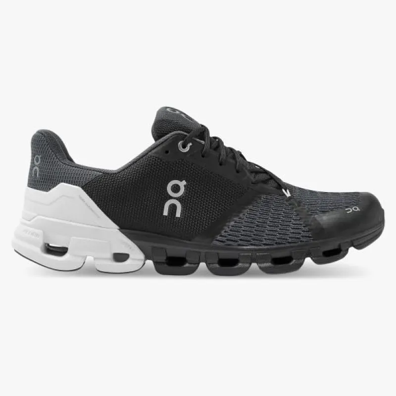 On Cloudflyer Mens Running Shoe - Black/White sold by Sportsmans Warehouse