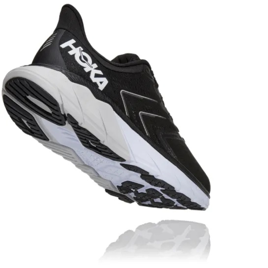 Hoka Mens Arahi 5 Wide (EE) Running Shoe - Black/White sold by Sportsmans Warehouse product image thumbnail 3