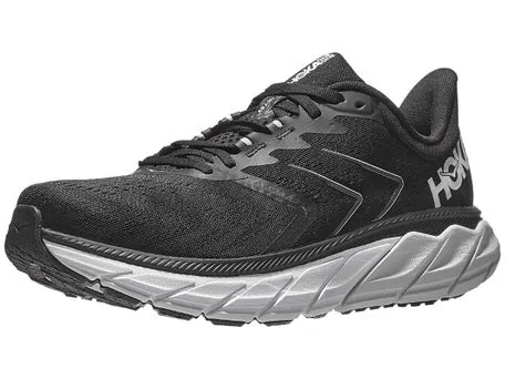 Hoka Mens Arahi 5 Wide (EE) Running Shoe - Black/White sold by Sportsmans Warehouse product image thumbnail 2