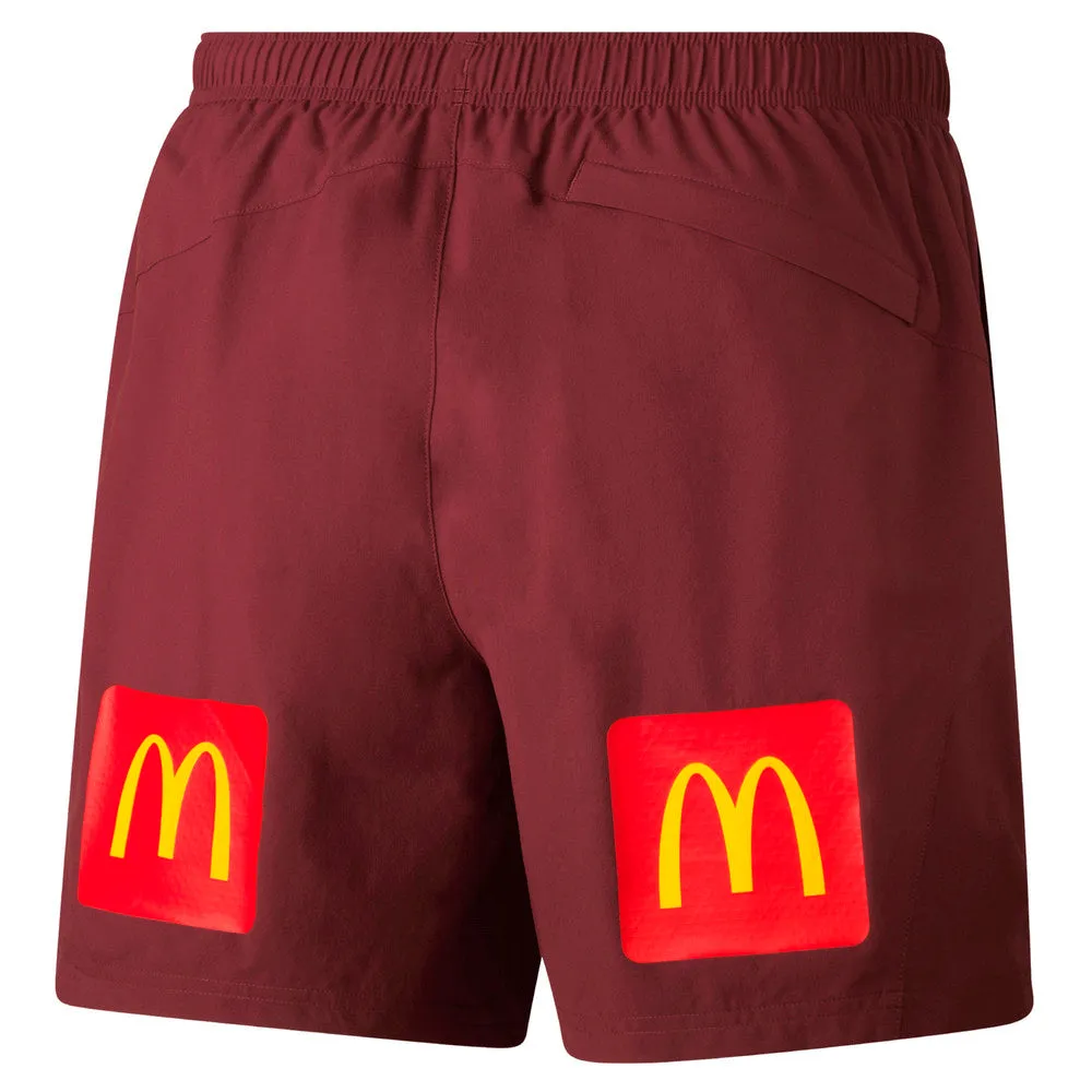 Puma Qld Maroons 2022 Adult Training Short - Maroon sold by Sportsmans Warehouse product image thumbnail 2