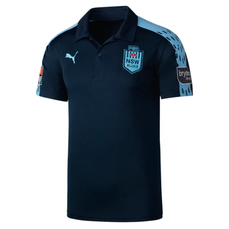 Puma NSW Blues Adults 2022 Polo - Blue made by Sportsmans Warehouse