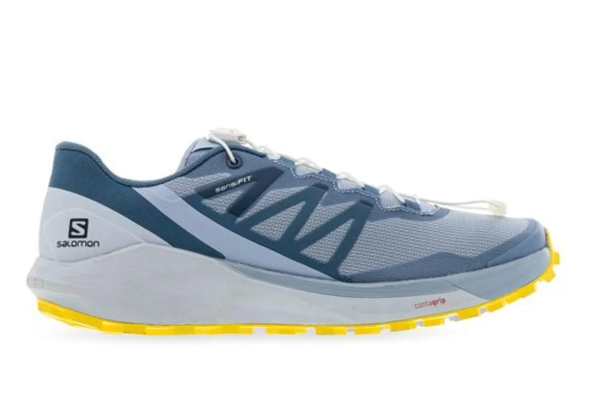 Salomon Sense Ride 4 Womens Trail Shoe - Arctic Ice/Kentucky Blue sold by Sportsmans Warehouse