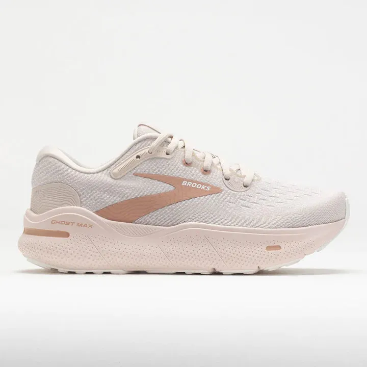 Brooks Womens Ghost Max (B) Running Shoes Crystal Grey/White/Tuscany sold by Sportsmans Warehouse