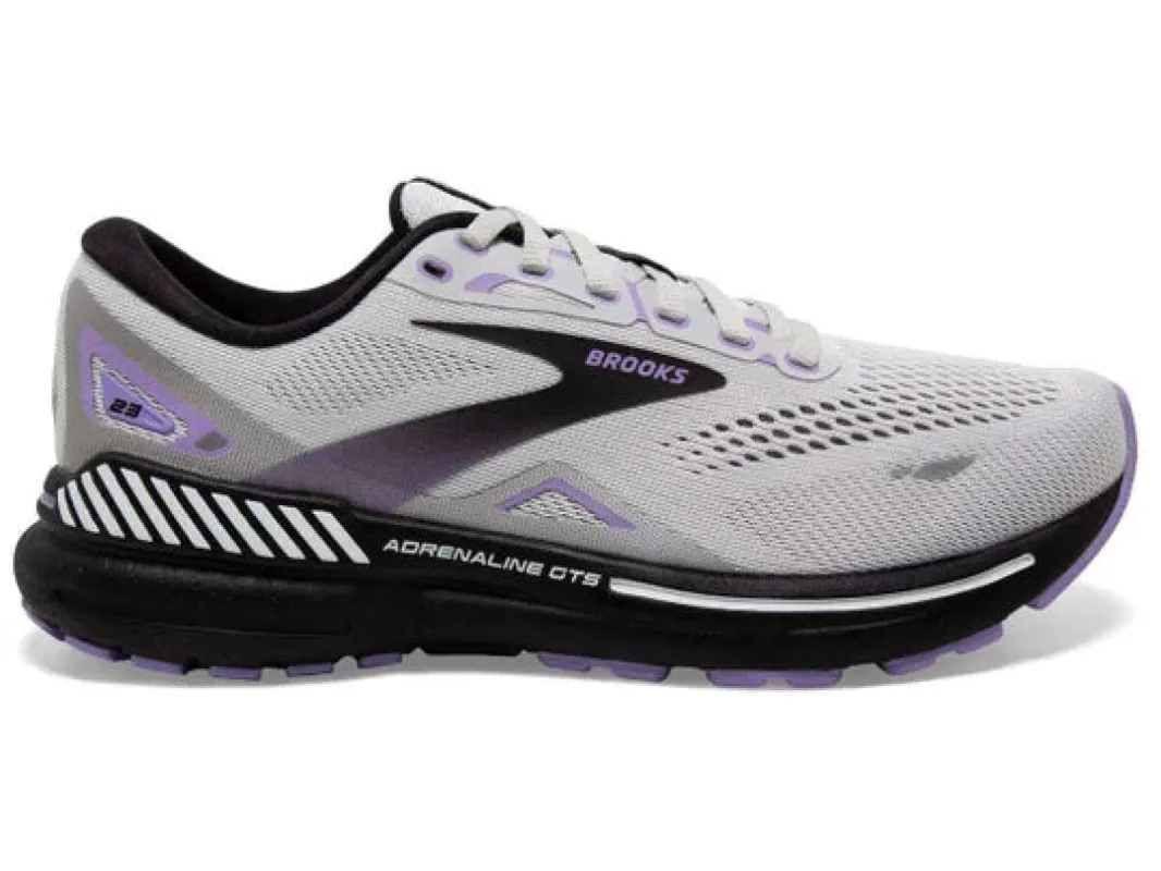 Brooks Womens Adrenaline Gts 23 (B) Running Shoes Grey sold by Sportsmans Warehouse