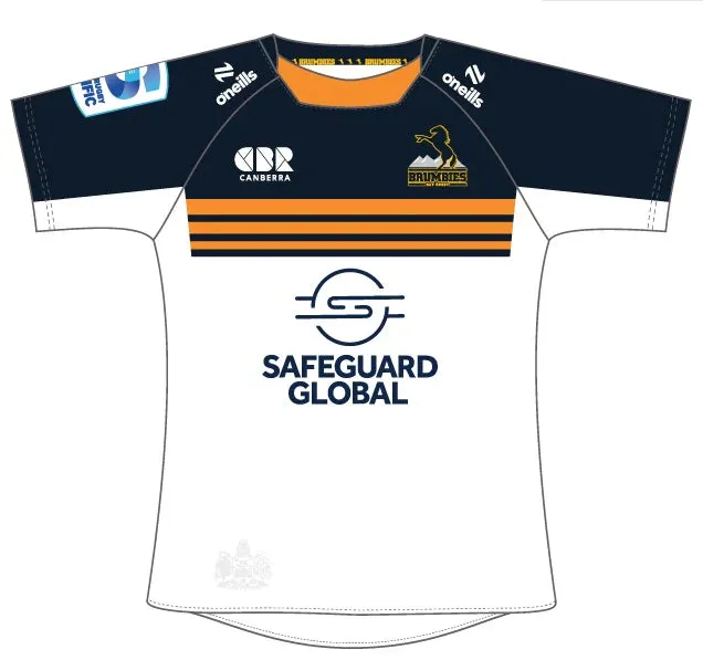 Brumbies Womens Home Replica Jersey White sold by Sportsmans Warehouse