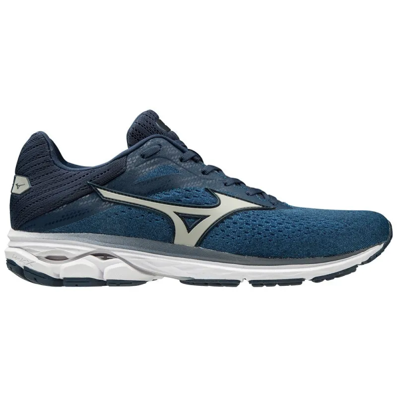 Mizuno Wave Rider 23 2E Mens Running Shoe - Blue sold by Sportsmans Warehouse