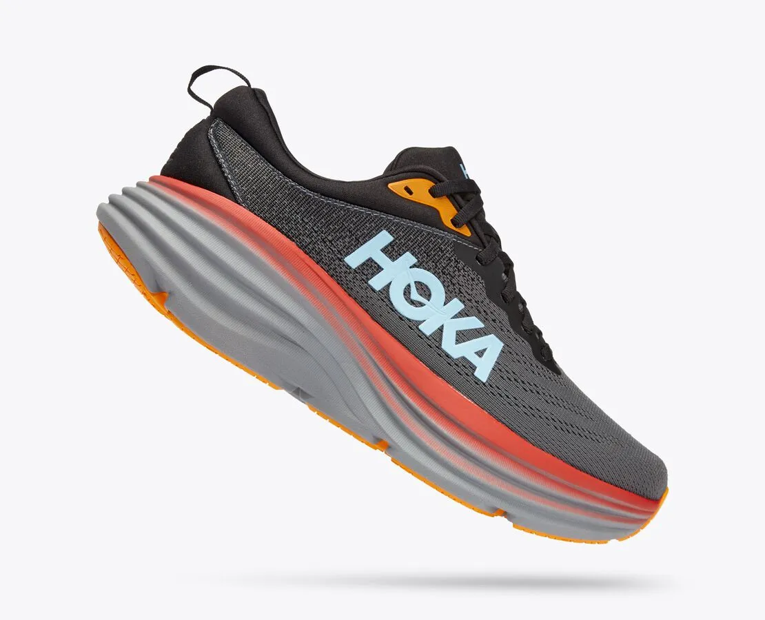 Hoka Bondi 8 Mens Running Shoe - Anthracite/Castlerock sold by Sportsmans Warehouse product image thumbnail 4