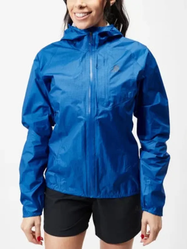 Salomon Womens Bonatti Water Proof Jacket - Nautical Blue sold by Sportsmans Warehouse