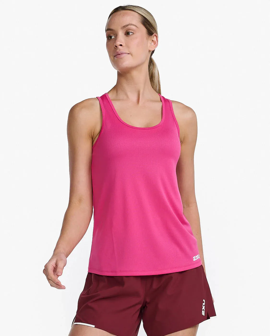 2XU Aero Singlet-Fuchsia/White Reflective sold by Sportsmans Warehouse product image thumbnail 3