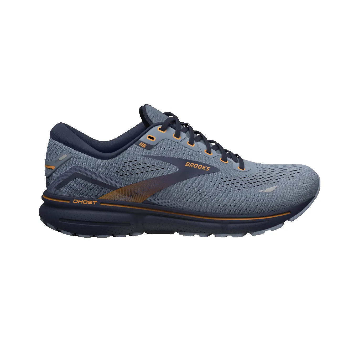 Brooks Mens Ghost 15 (D) Running Shoes Blue sold by Sportsmans Warehouse