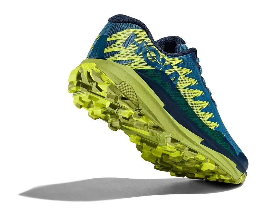 Hoka Mens Torrent 3 (D) Running Shoe - BlueSteel/Dark Citron sold by Sportsmans Warehouse product image thumbnail 2