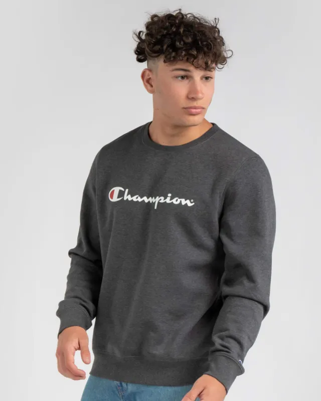 Champion Script Crew - Granite Heather sold by Sportsmans Warehouse
