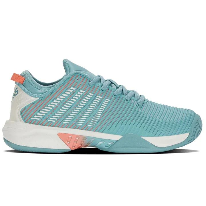 K-Swiss Hypercourt Supreme AC Womens Tennis Shoe Nile Blue/Desert Flower sold by Sportsmans Warehouse product image thumbnail 2