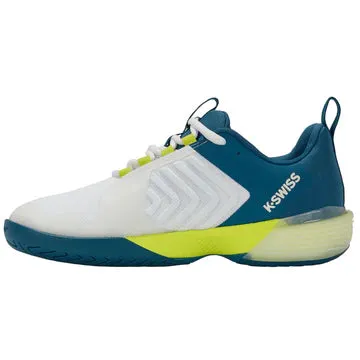 K-Swiss Ultrashot 3 AC Mens Tennis Shoe - White/Celestial/Primrose sold by Sportsmans Warehouse product image thumbnail 2