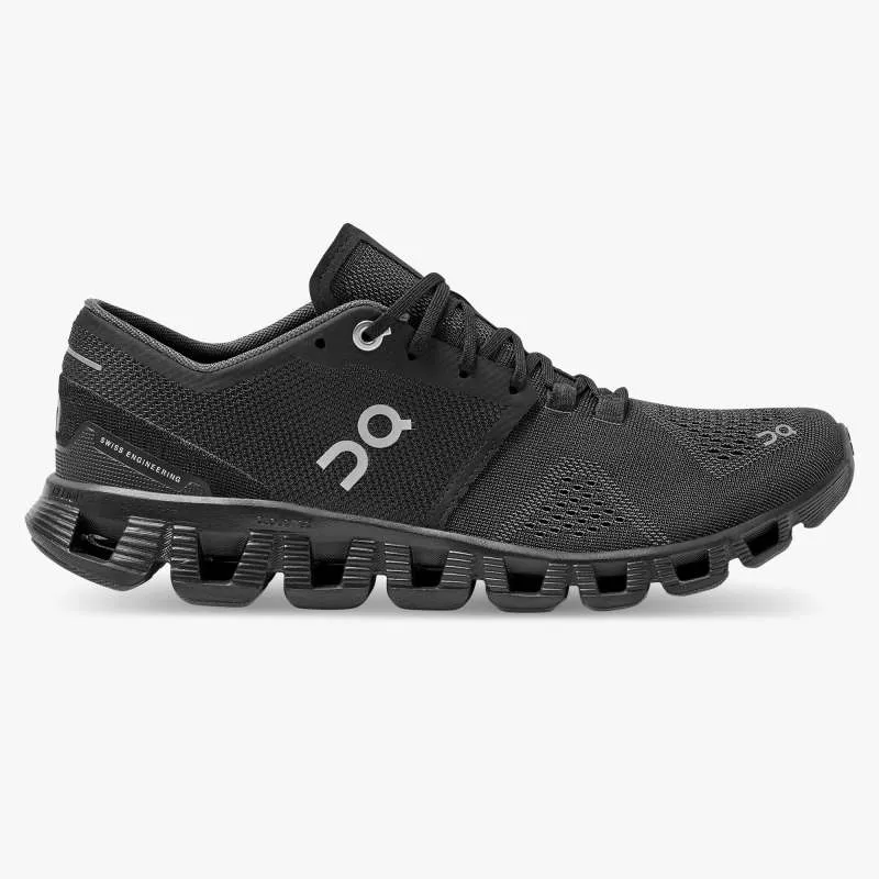 ON Cloud X Womens Training Shoe - Black/Asphalt sold by Sportsmans Warehouse
