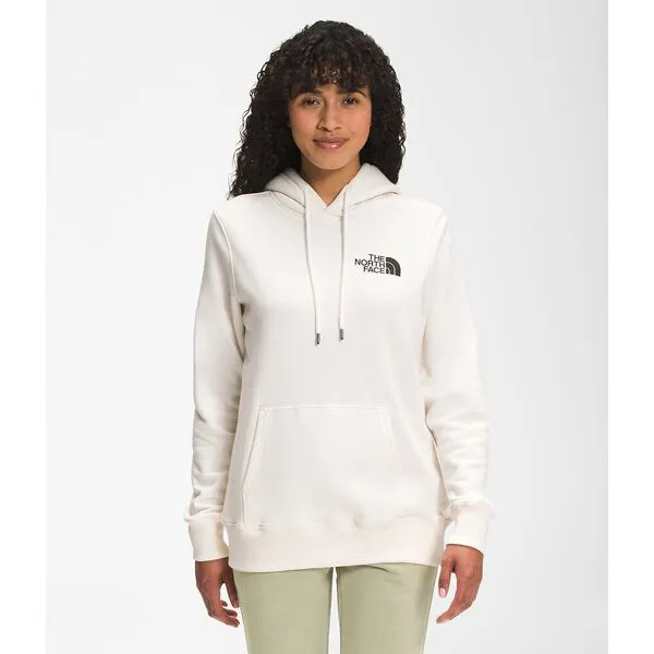The North Face Womens Box NSE Pullover Hoodie - Gardenia White sold by Sportsmans Warehouse